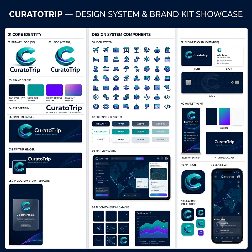 Design System & Brand Kit Showcase